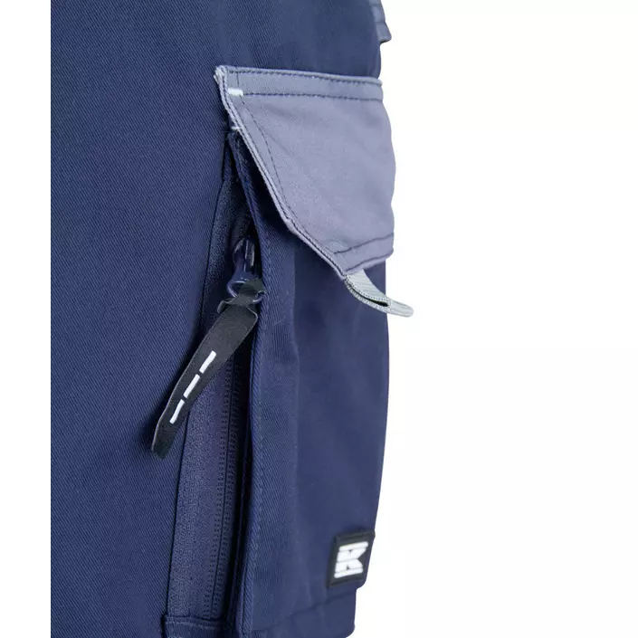 Kramp Original work trousers with belt, Marine Blue/Grey, large image number 5