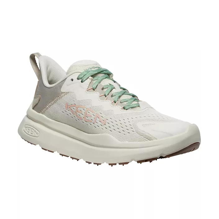 Keen WK450 dame sneakers, Birch/Peach parfait, large image number 0