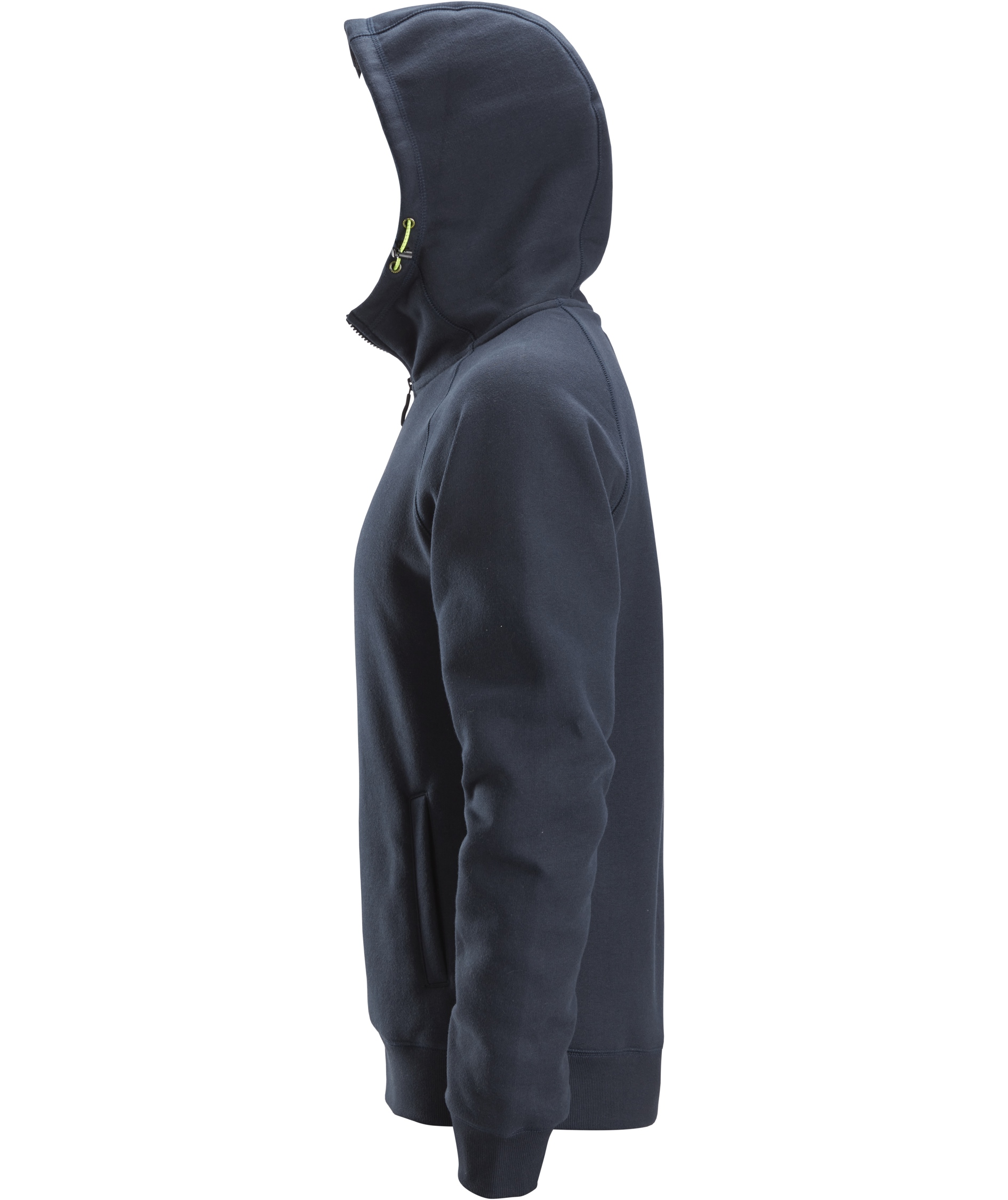 Snickers Logo hoodie med dragkedja 2846, Navy, large image number 3