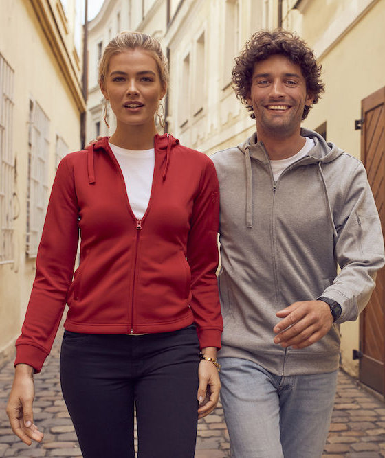 Clique Basic Active women's hoodie, Red, large image number 1