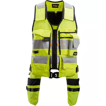 Snickers AllroundWork tool vest, Hi-vis Yellow/Black