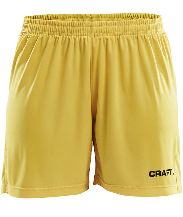 Craft Squad Go shorts dam, Gul, Gul, swatch