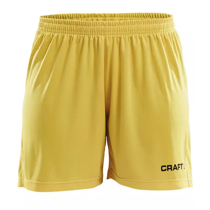 Craft Squad Go women's shorts, Yellow, large image number 0