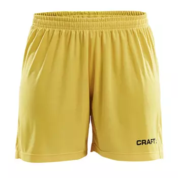 Craft Squad Go women's shorts, Yellow