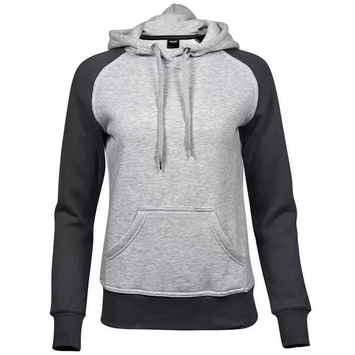Tee Jays Two-Tone hoodie dam, Heather/Dark Grey, large image number 0