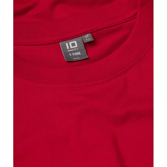 ID T-Time T-shirt, Rød, large image number 3