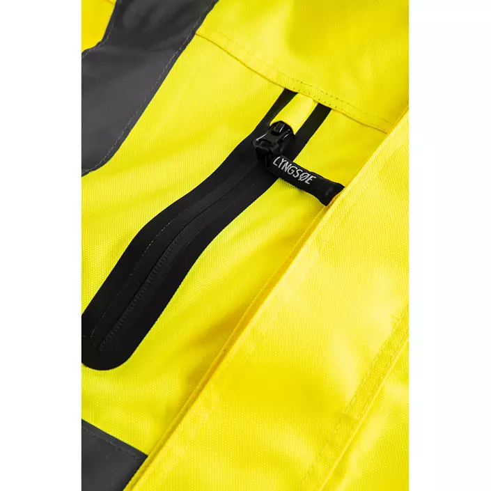 Lyngsøe shell jacket, Hi-vis Yellow/Black, large image number 2