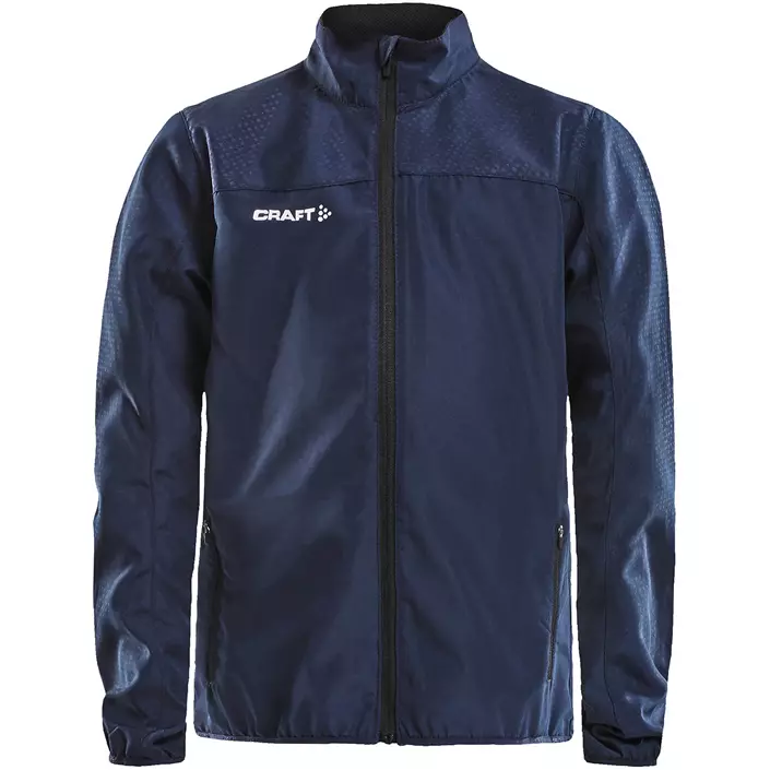 Craft Rush junior vind jacka, Navy, large image number 0