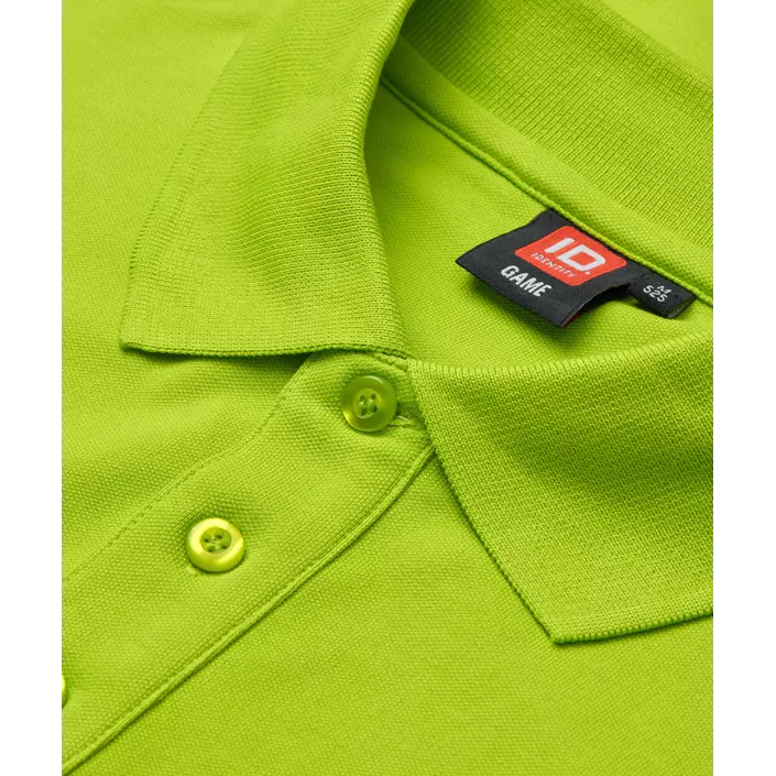 ID Stretch Polo T-shirt, Lime, large image number 3