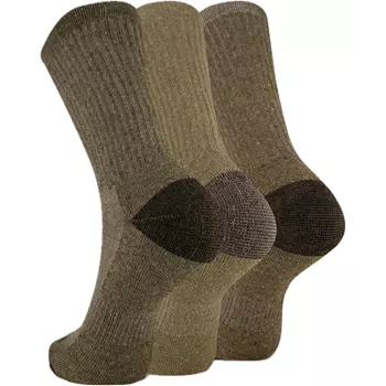 Merrell socks 3-pack, Olive ass.