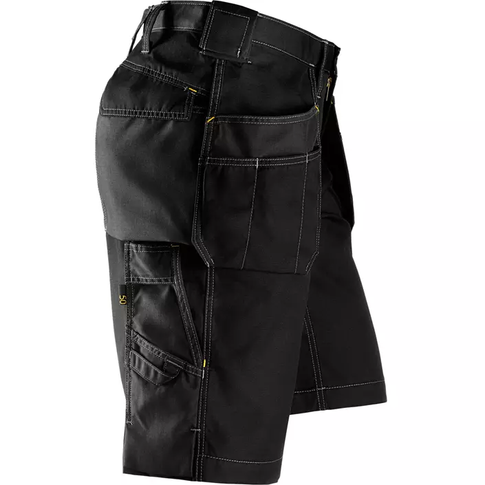 Snickers craftsman shorts, Black/Black, large image number 3