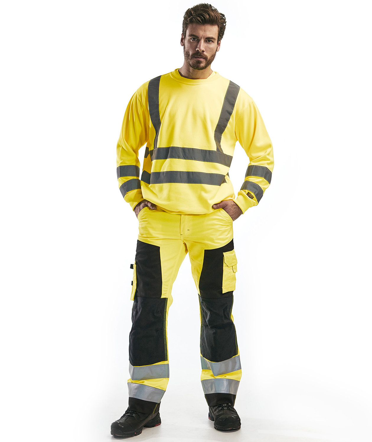 Bl&aring;kl&auml;der sweatshirt, Gul, large image number 1