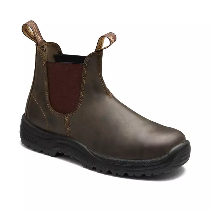 Blundstone 196 Xtreme skyddsstövlar S2, Rustic Brown, large image number 0