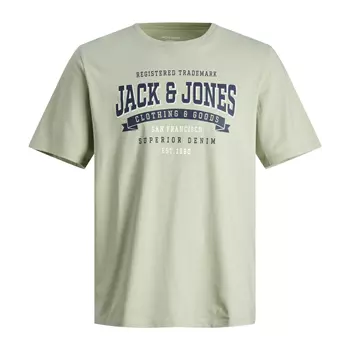 Jack & Jones JJELOGO T-Shirt, Desert Sage