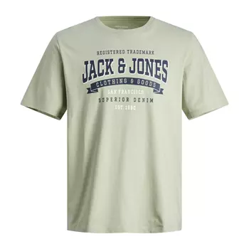 Jack & Jones JJELOGO T-shirt, Desert Sage