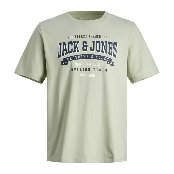 Jack & Jones JJELOGO T-shirt, Desert Sage, large image number 0