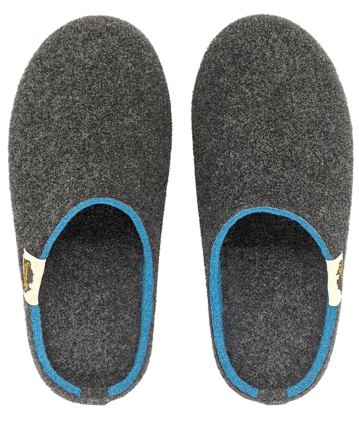 Gumbies Outback Slipper dame, Charcoal/Turquoise, large image number 2