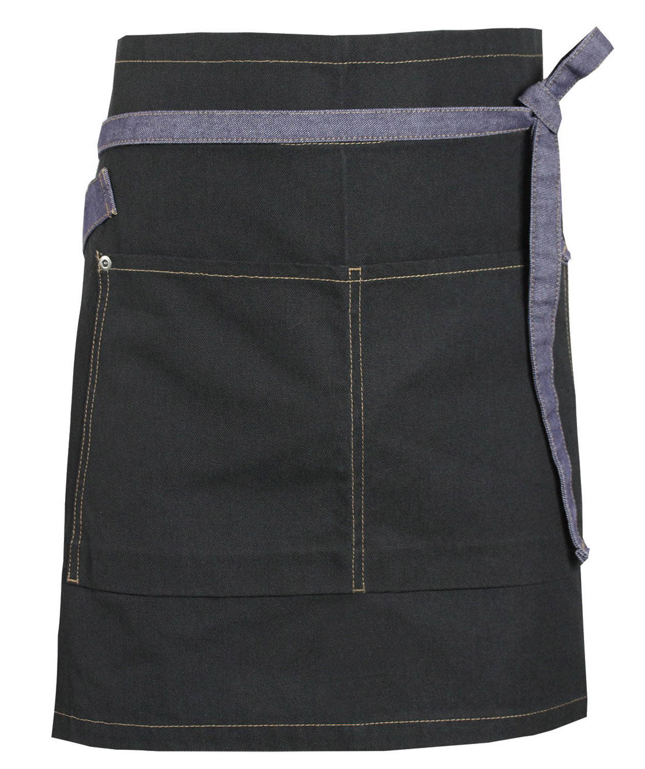 Nybo Workwear New Nordic f&ouml;rkl&auml;de med fickor, Svart/Bl&aring;