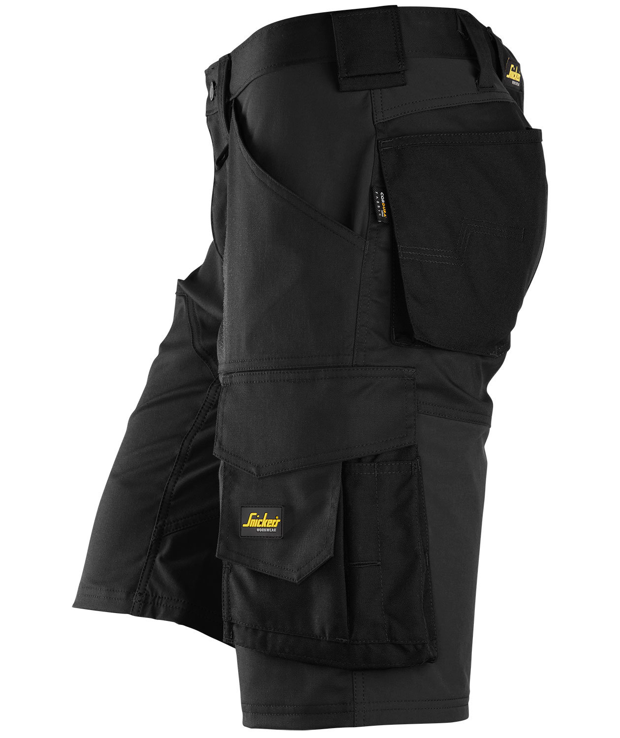 Snickers AllroundWork work shorts 6153, Black, large image number 2