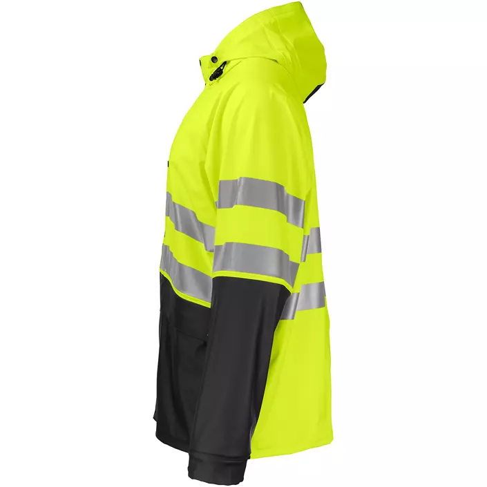 ProJob rain jacket 6431, Hi-vis Yellow/Black, large image number 2