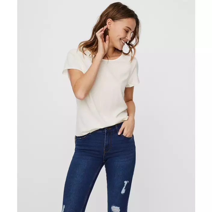 Vero Moda VMBECCA blus dam, Snow White, large image number 4