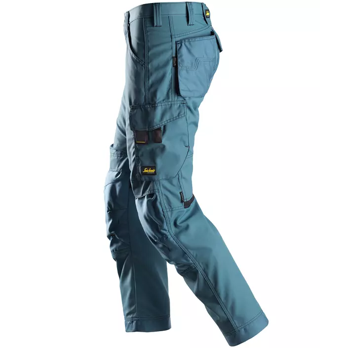 Snickers AllroundWork work trousers 6301, Petrol Blue, large image number 2