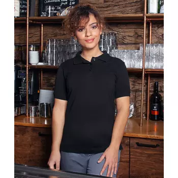 Karlowsky Basic Damen-Poloshirt, Black