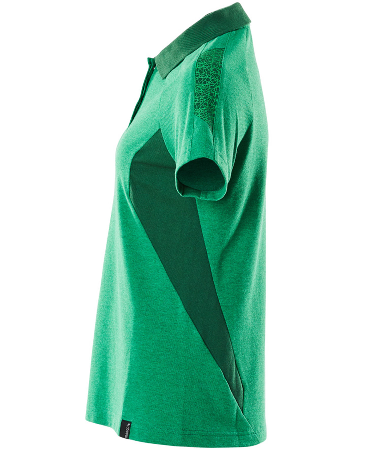 Mascot Accelerate women's polo shirt, Grass green/green, large image number 3