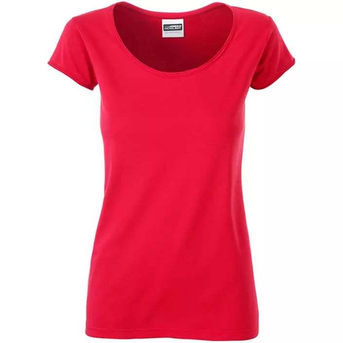 James & Nicholson women's T-shirt, Red, large image number 0