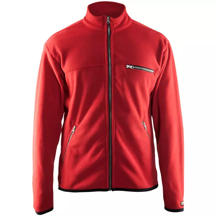 Blåkläder fleece jacket, Red, large image number 0