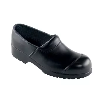Euro-Dan Airlet Flex safety clogs with heel cover S2, Black