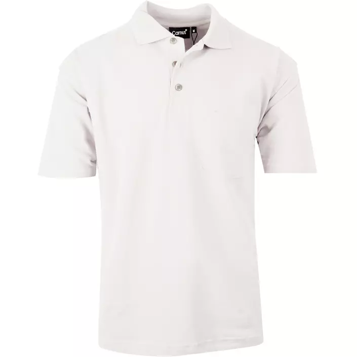 Camus Lucca polo shirt, White, large image number 0