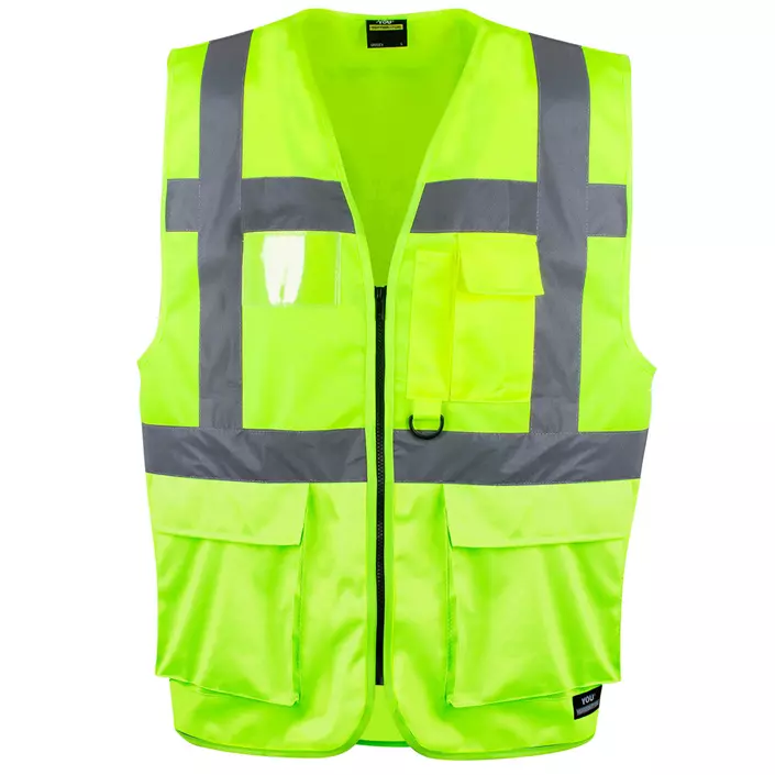 YOU Arvika safety vest, Hi-Vis Yellow, large image number 0