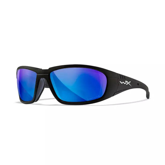 Wiley X Boss sunglasses, Blue/Black, Blue/Black, large image number 0
