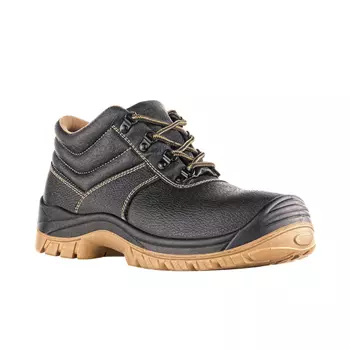 Worktime Istanbul safety boots S1P, Black/Sand