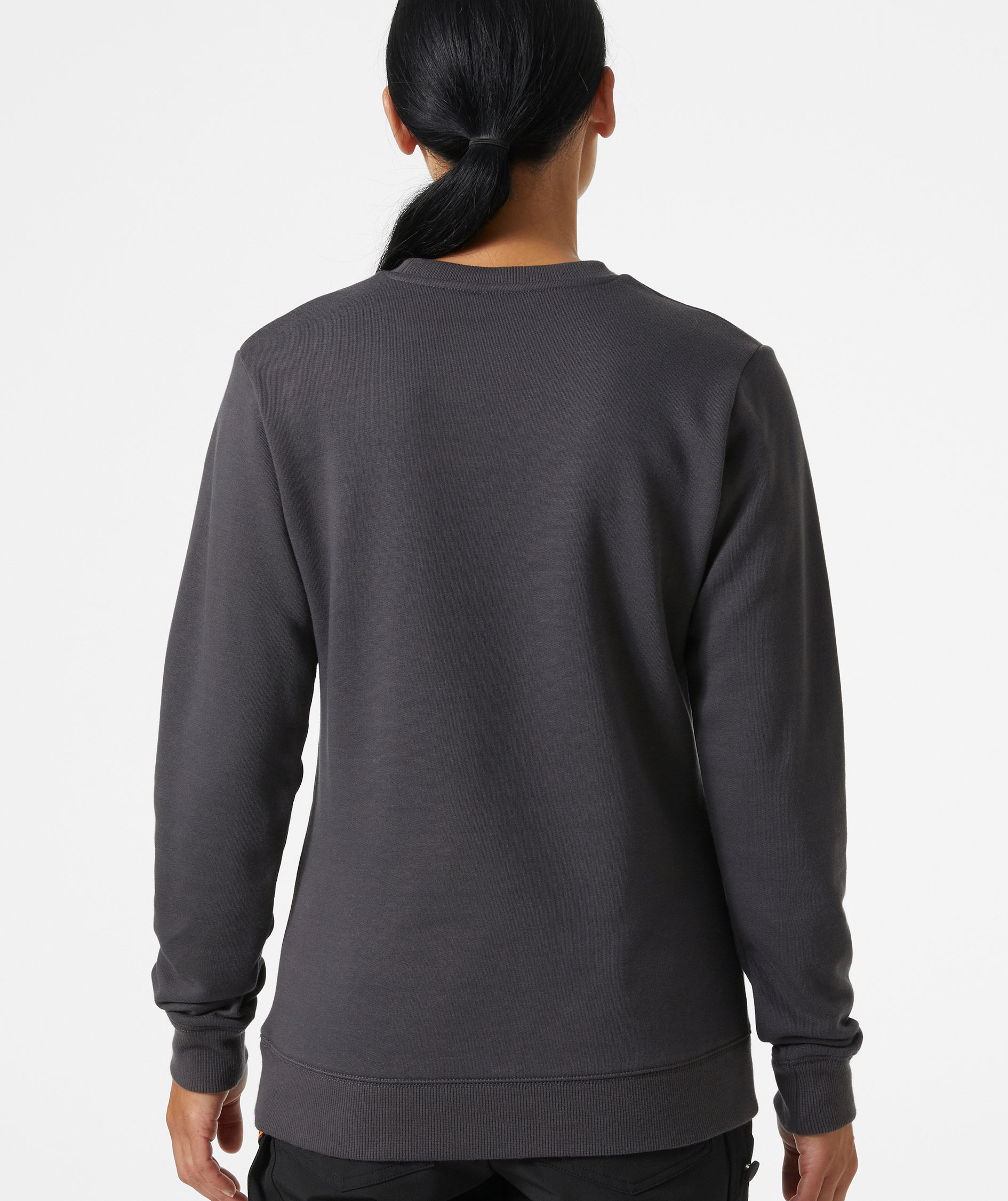 Helly Hansen Classic sweatshirt dam, Dark Grey, large image number 3