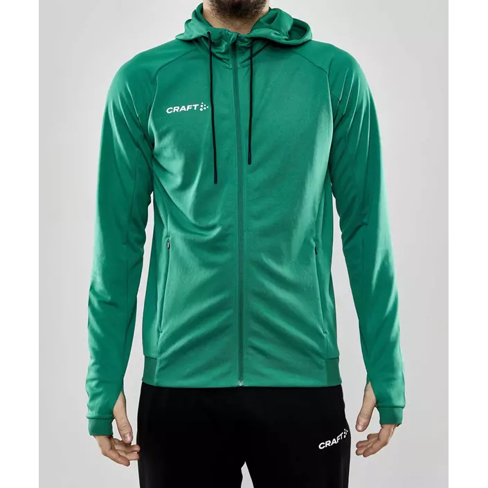 Craft Evolve hoodie, Team green, large image number 1