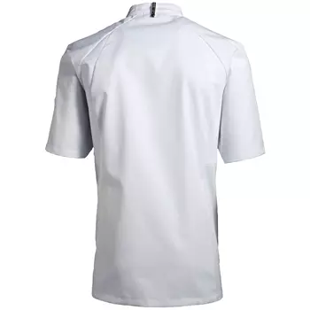 Kentaur short-sleeved chefs-/server jacket with Fairtrade Cotton, White