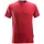 Snickers T-shirt 2502, Red, Red, swatch