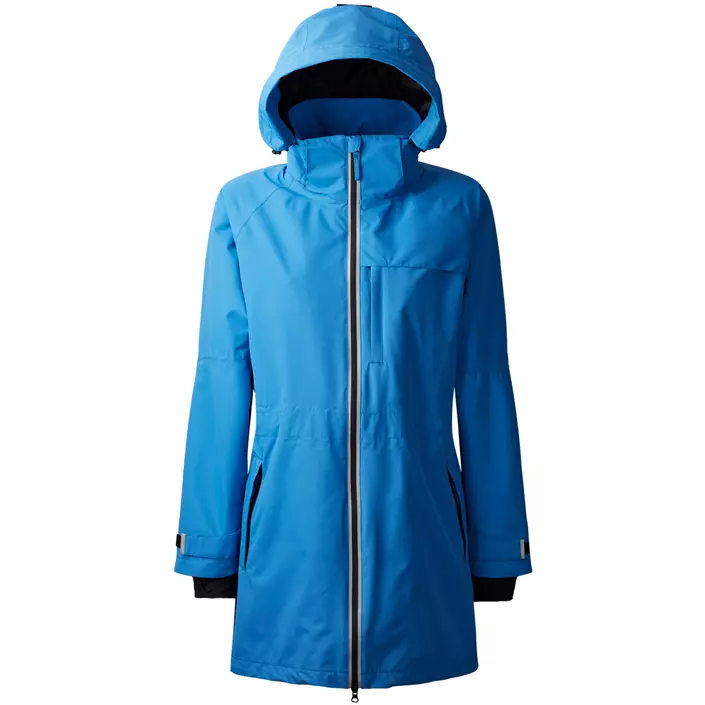 Xplor Mono Zip-in women's parka shell jacket, Azure, large image number 2