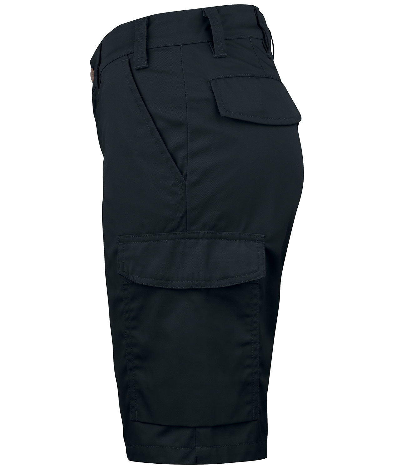 ProJob arbetsshorts dam 2529, Svart, large image number 3