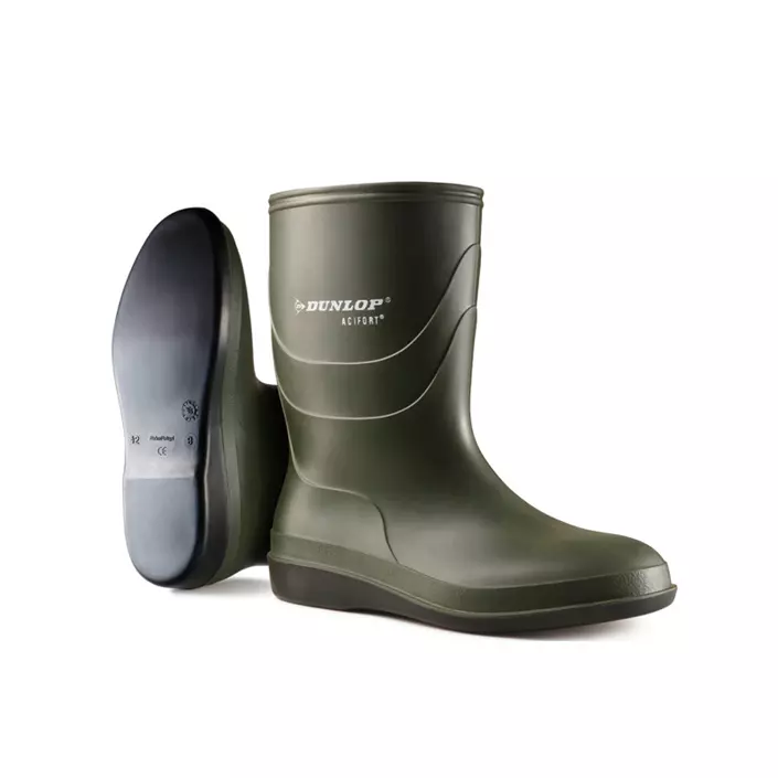 Dunlop Acifort Biosecure gummistøvler, Grøn, large image number 0