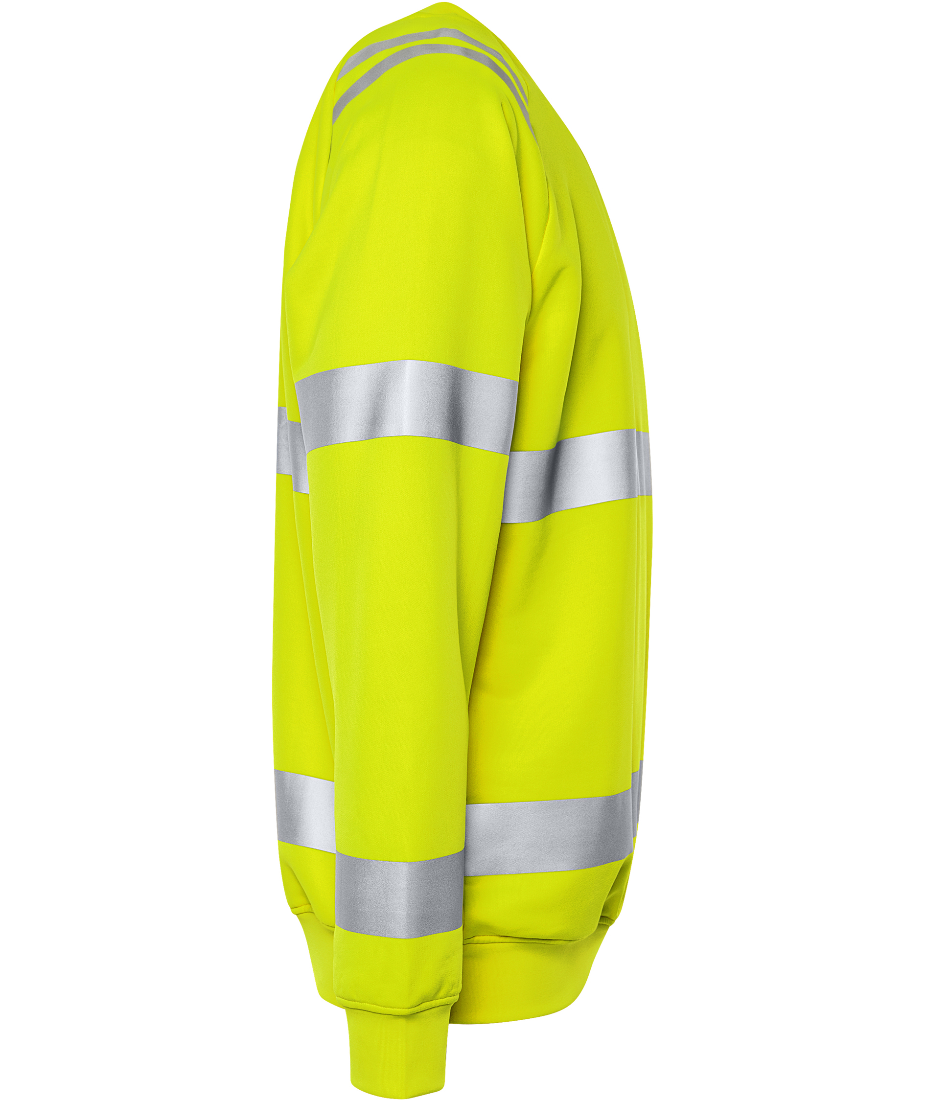 Fristads sweatshirt 7862 GPSW, Hi-Vis Yellow, large image number 4