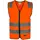 YOU Uppsala reflective safety vest, Hi-vis Orange, Hi-vis Orange, swatch