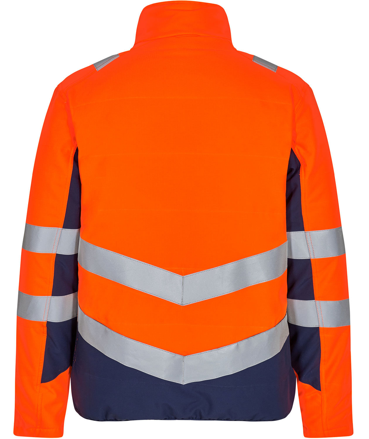Engel Safety vadderad jacka, Orange/Blue Ink, large image number 1