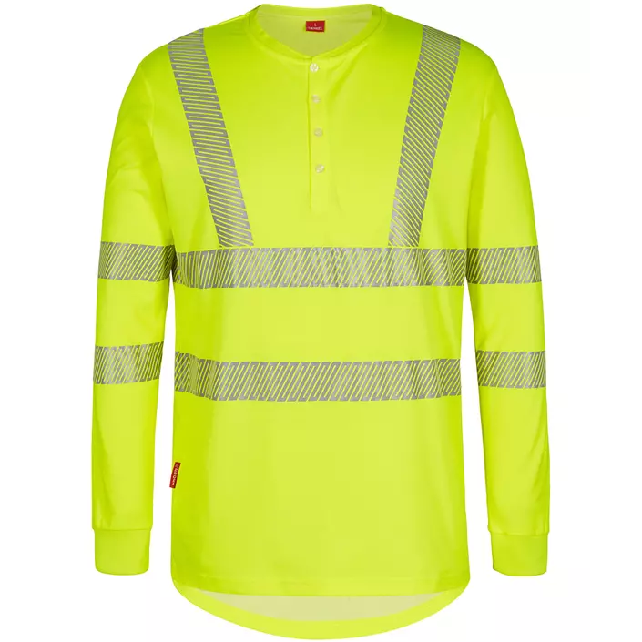 Engel Safety långärmad T-shirt, Varsel Gul, large image number 0