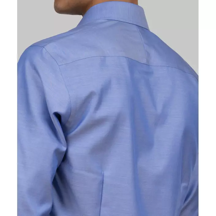 J. Harvest & Frost Twill Green Bow O1 slim fit skjorte, Mid Blue, large image number 5