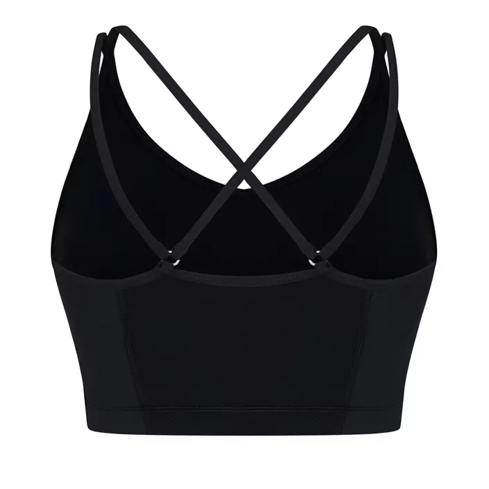 Zebdia women´s sports bra, Black, large image number 1