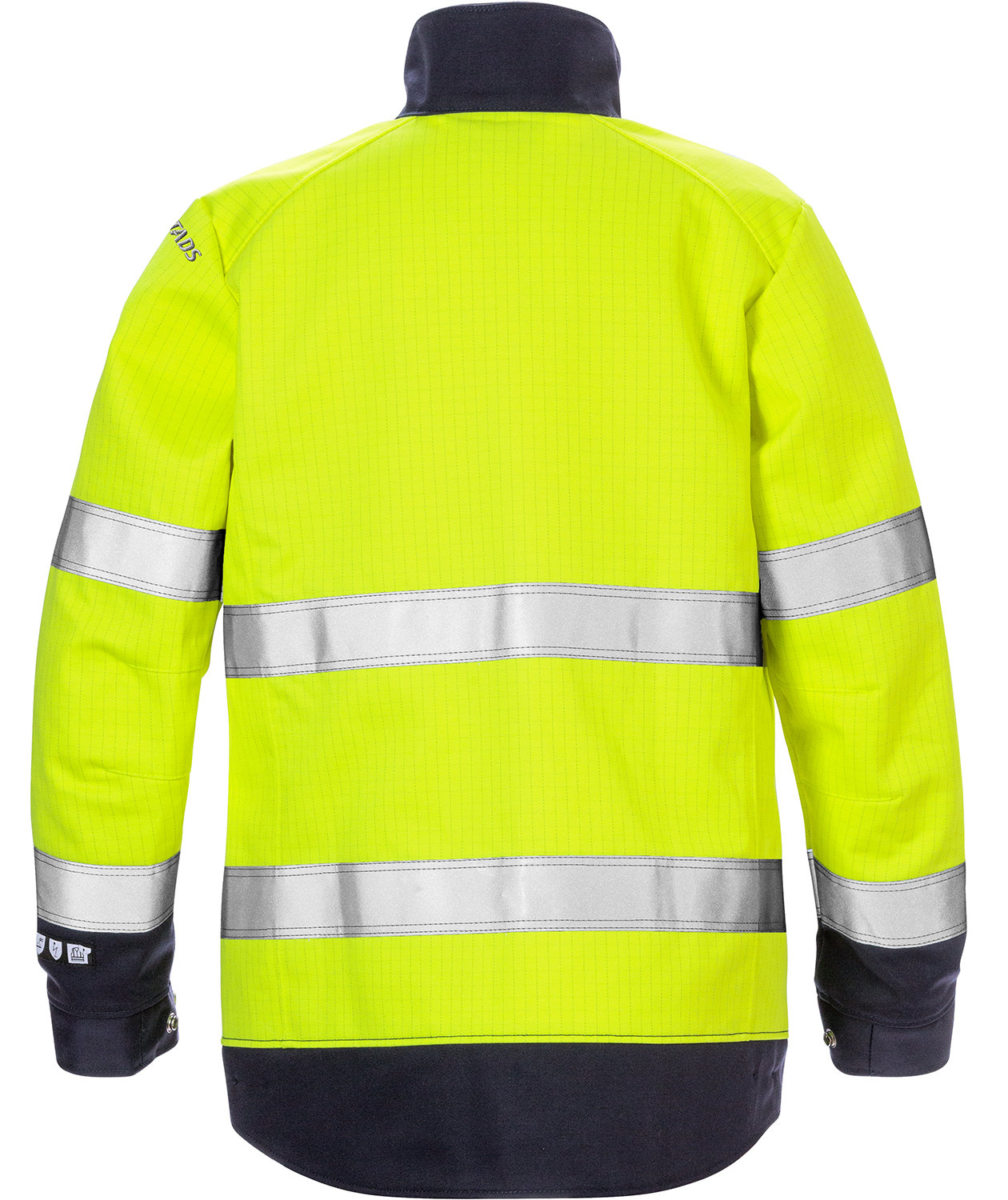 Fristads Flame women's work jacket 4590 FLAM, Hi-vis Yellow/Marine, large image number 1