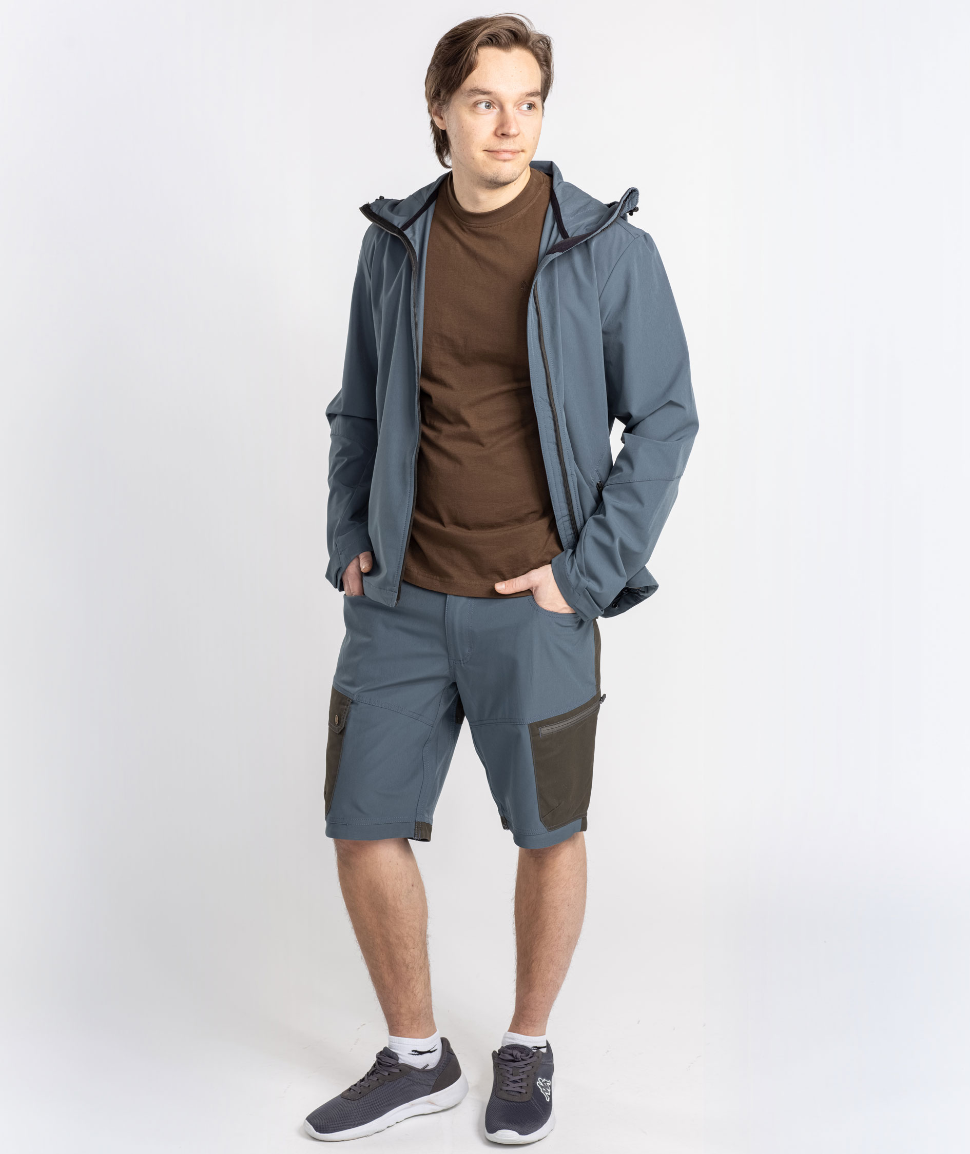 Pinewood Trail stretch jakke, Dark Storm Blue, large image number 3